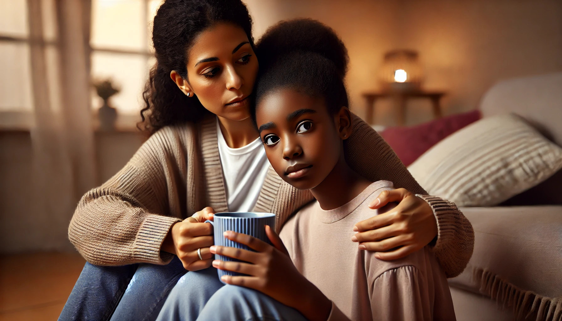 Apoyo emocional durante la menstruación